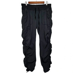 Marmot Ruched Pants. Lightweight Pull On Elastic Waistband. Large